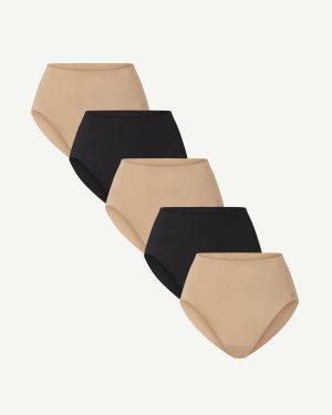 SoftForm Cotton High-Rise Brief 5-Pack