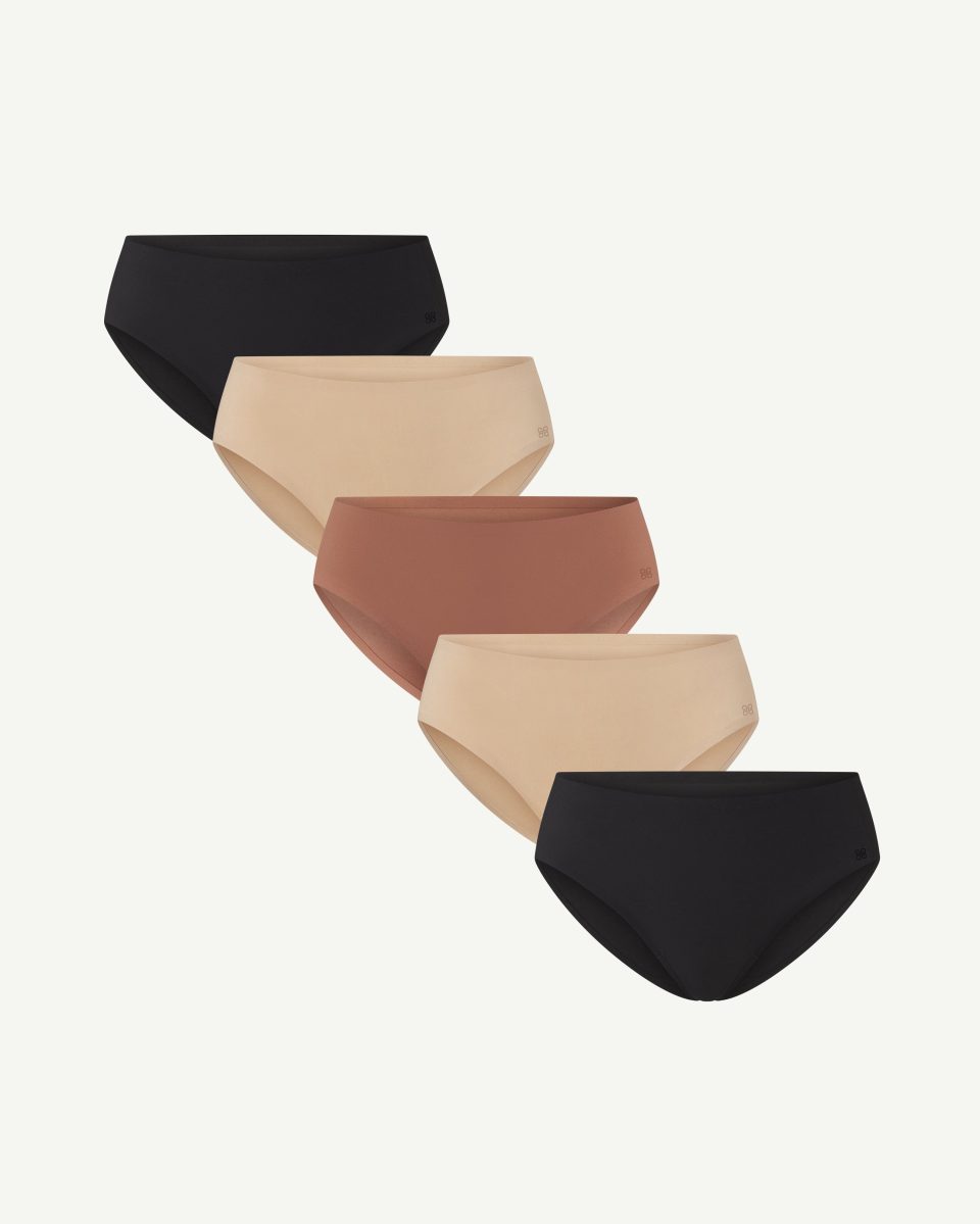 SoftForm Mid-Rise Brief 5-Pack