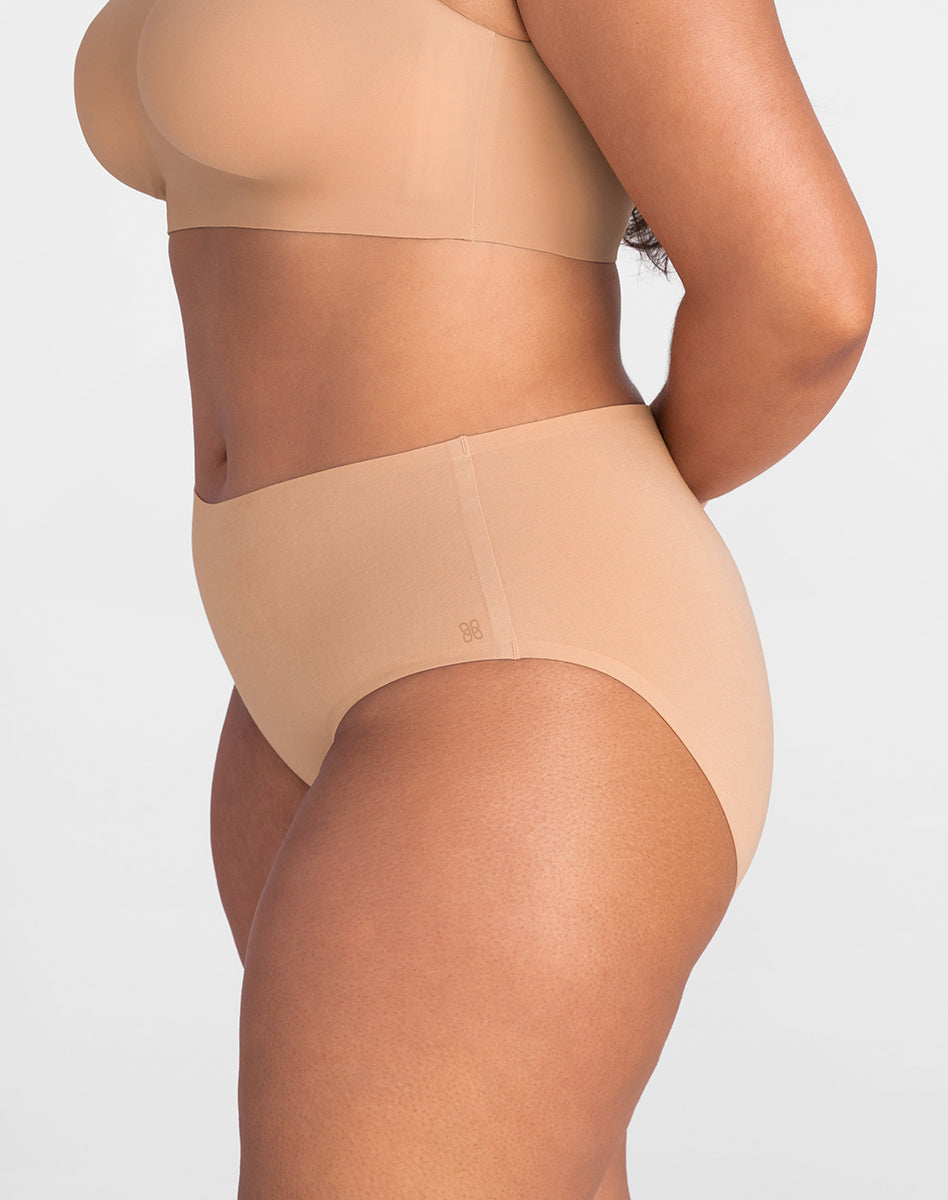 SoftFormCottonHighRiseBrief-Model-Sand-1X-Julia-Side.jpg